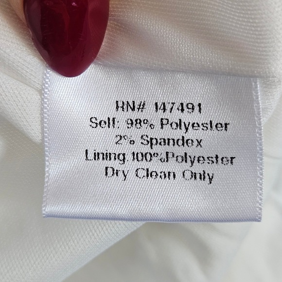 Katie May Boss Lady Cape Blazer Mini Dress Ivory White Small‎ - Picture 12 of 16